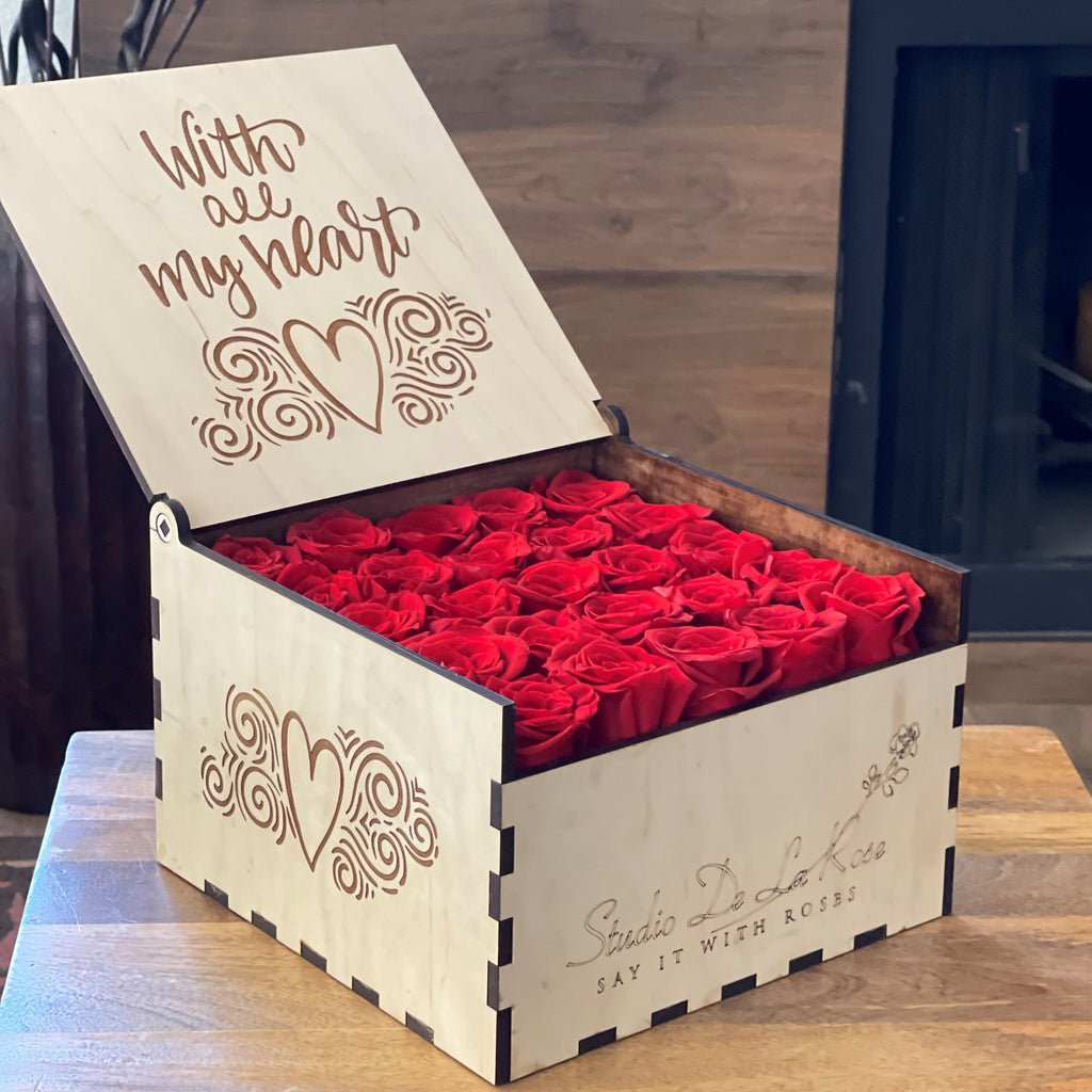 Breathtaking Signature Forever Red Roses | Beautifully Crafted